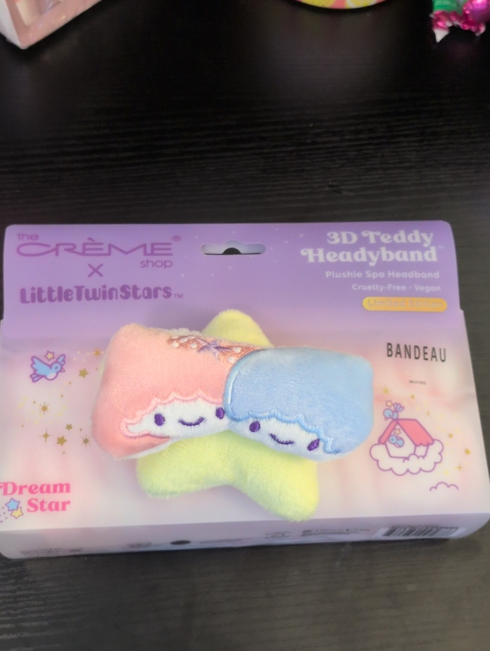 The Crème Shop x LittleTwinStars 3D Teddy Headband